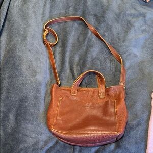 Brown Leather Shoulder Bag